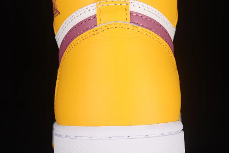 All categories Air Jordan Jordan series basketball shoes Air Jordan 1 High X version Air Jordan High OG "Brotherhood" AJ1 Joe 1 White Purple Gold Brotherhood 555088-706